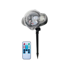 LED Mini Night Light Snow Projector Lawn Greensward