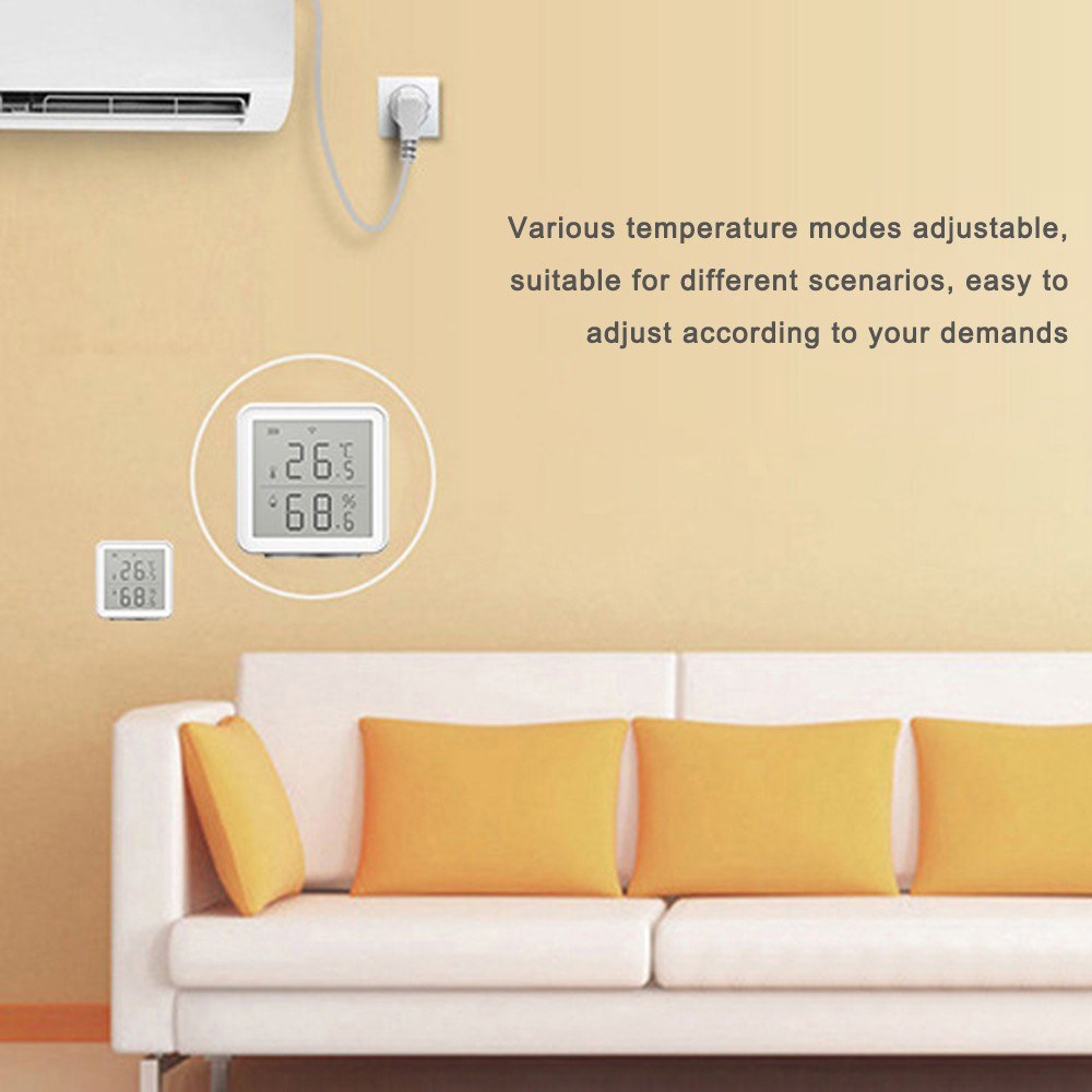 WIFI Intelligent Home Wireless Temperature Sensor Automation Scene System