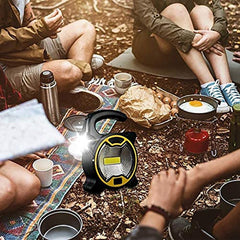 Portable Work Lamp LED Lantern Waterproof Emergency Spotlight Rechargeable Floodlight For Outdoor Hiking Camping