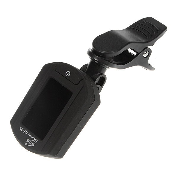 Digital Electronics Mini Clip On Guitar Bass Violin Tuner