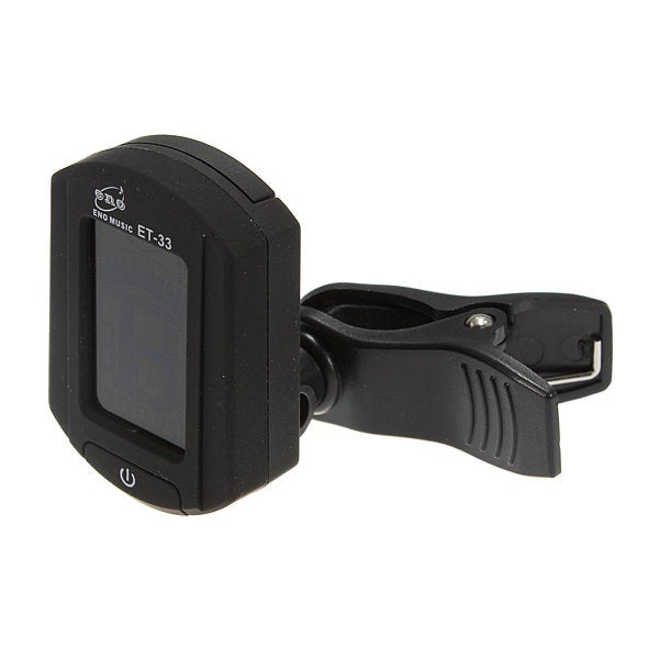 Digital Electronics Mini Clip On Guitar Bass Violin Tuner