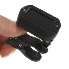 Digital Electronics Mini Clip On Guitar Bass Violin Tuner
