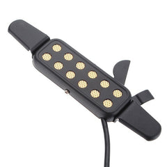 Adjustable Volume 12 Hole Sound Pickup Microphone Wire Amplifier Speaker for Acoustic Guitar With Connection Wire Guitar Parts