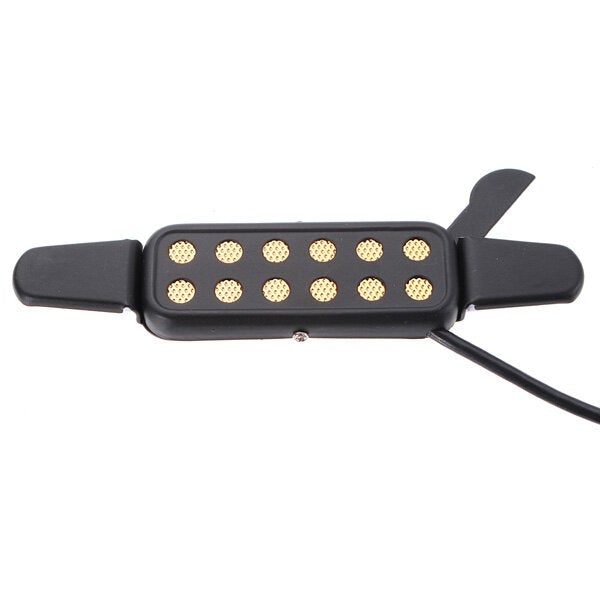 Adjustable Volume 12 Hole Sound Pickup Microphone Wire Amplifier Speaker for Acoustic Guitar With Connection Wire Guitar Parts