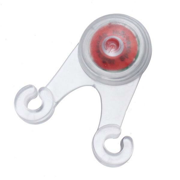 Bike Bicycle Cushion Soft Silicone Spoke Light LED Taillight 4 Colors