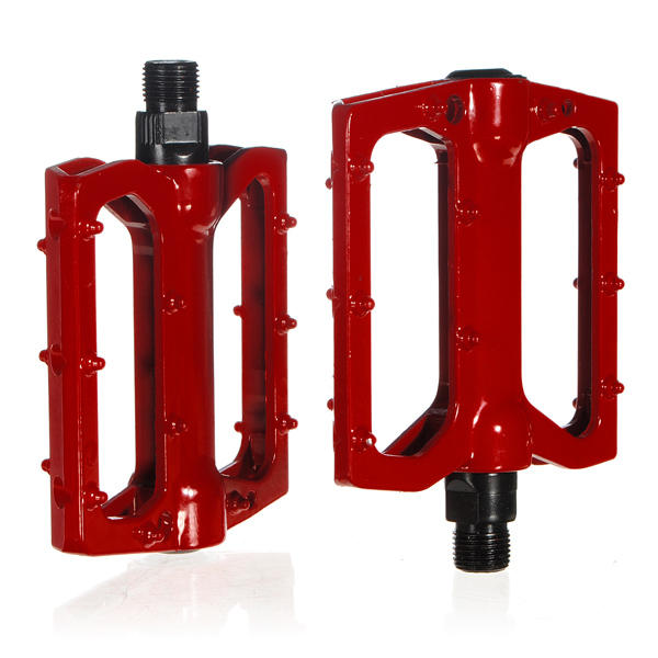 Outdooors Bicycle Aluminum Alloy Ball Bearing Pedal With Antiskid Peg