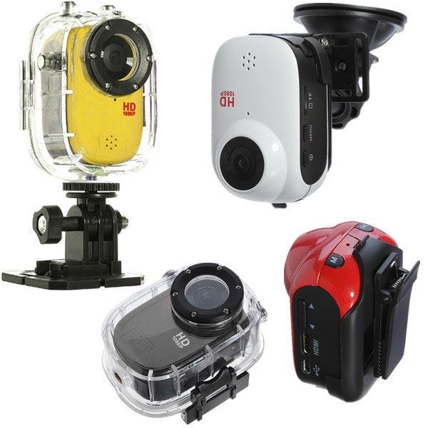 Waterproof Full HD 1080P Helmet Action Camera Diving DVR
