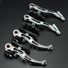Bike Bicycle MTB Road Aluminum Alloy Front Rear V-Brake Linear Set