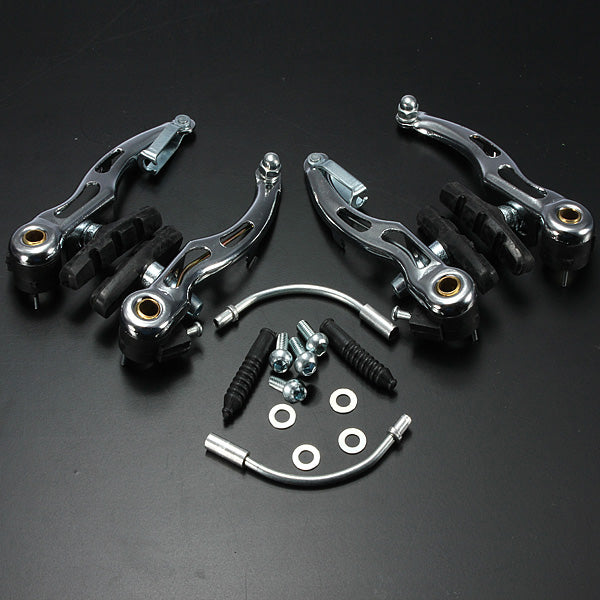Bike Bicycle MTB Road Aluminum Alloy Front Rear V-Brake Linear Set