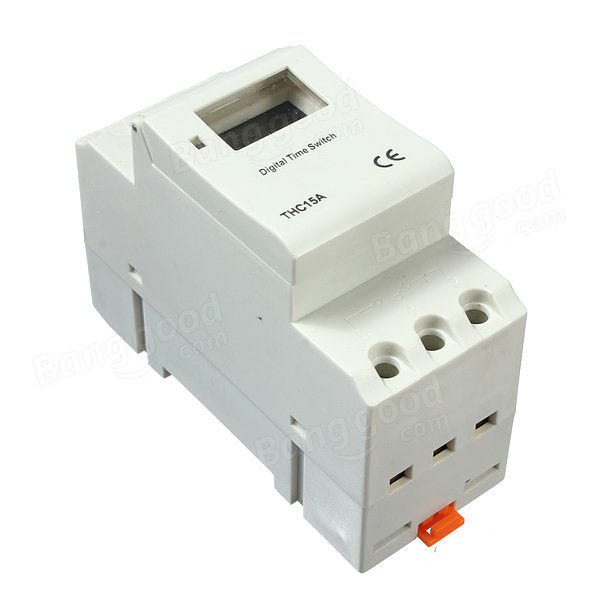 Rail Digital Programmable Timer Switch 220-240V 16A