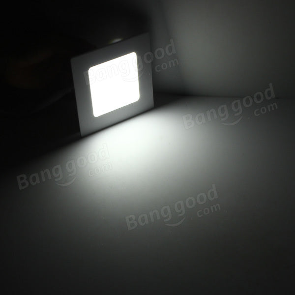 Dimmable 6W Square Ultra Thin Ceiling Energy-Saving LED Panel Light