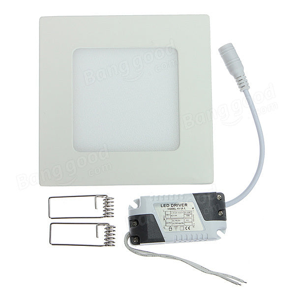 Dimmable 6W Square Ultra Thin Ceiling Energy-Saving LED Panel Light
