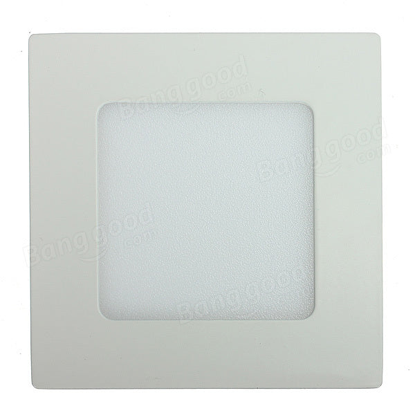 Dimmable 6W Square Ultra Thin Ceiling Energy-Saving LED Panel Light