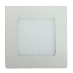 Dimmable 6W Square Ultra Thin Ceiling Energy-Saving LED Panel Light