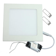 Dimmable 12W Square Ultra Thin Ceiling Energy-Saving LED Panel Light