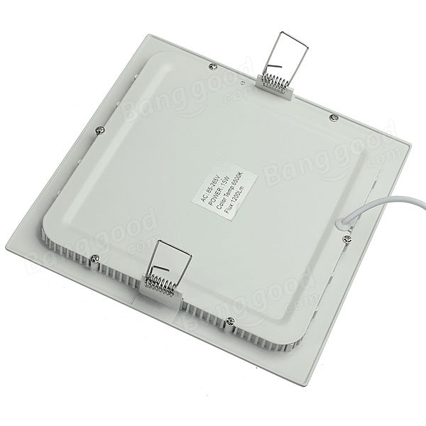 Dimmable 15W Square Ultra Thin Ceiling Energy-Saving LED Panel Light
