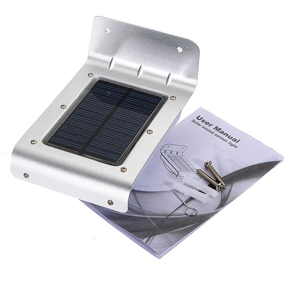 Solar LED Motion Sensor Waterproof Wall Light For Home Garden Outdoor