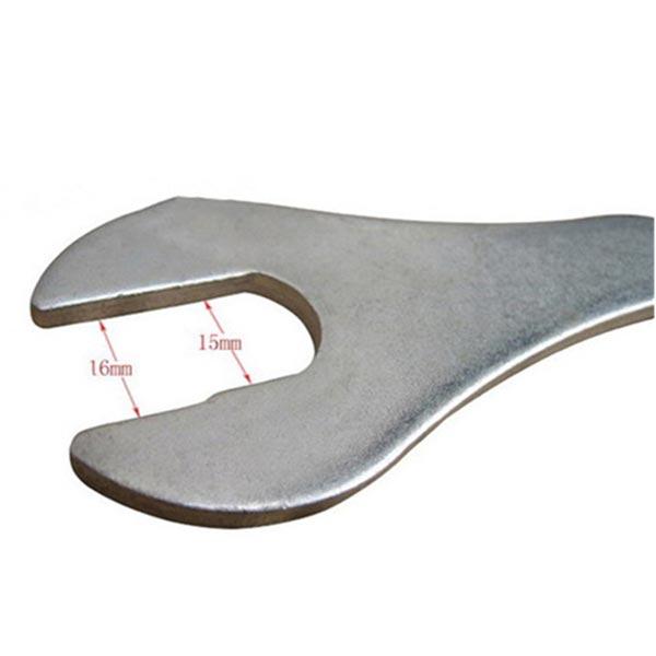 Bicycle Bottom Bracket Locking Pedal 15mm 16mm Wrench