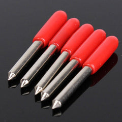 5pcs 45 Degree Vinyl Cutter Plotter Blades Cemented Carbide Blade For Roland