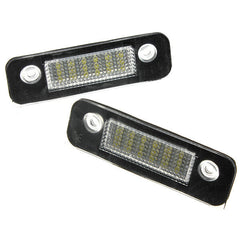 2x 12V 18LEDs License Number Plate Lamps Light