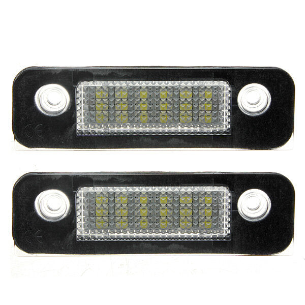 2x 12V 18LEDs License Number Plate Lamps Light