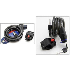 Universal Coil Cable Bike Cycle Bicycle Security Lock