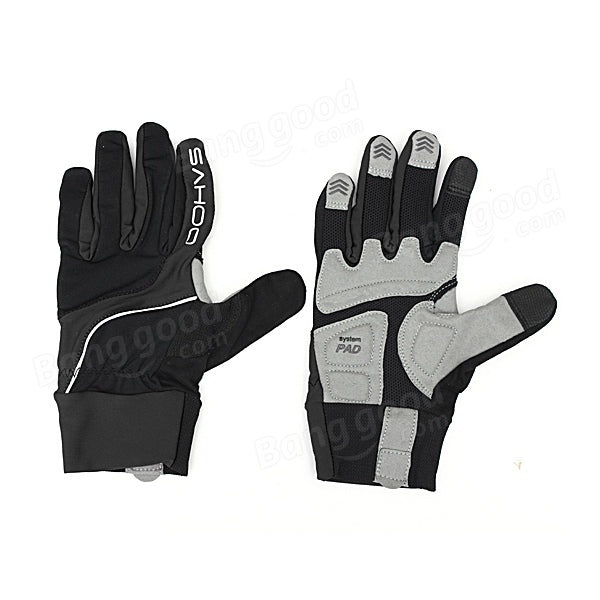 Cycling Bicycle Shock Absorbing Tough Screen Gloves