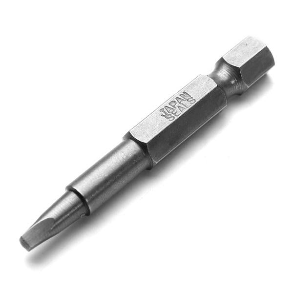 3pcs 50mm 1/4 Inch Magnetic Square Head Screwdriver Bits