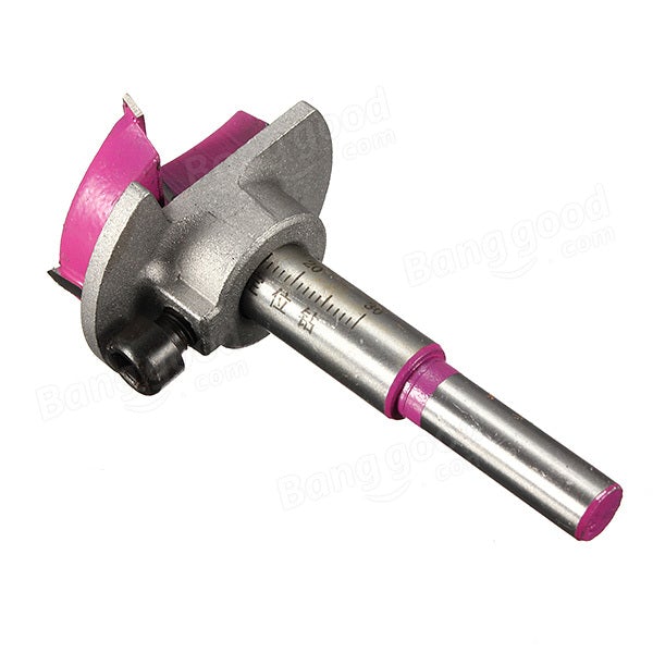 35MM Carbide Tipped Hinge Cutter Wood Positioning Drill Bit Reamer