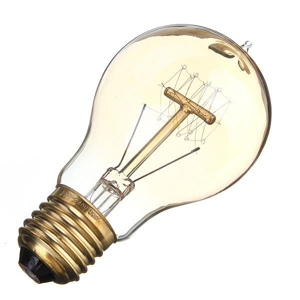 E27 110V/220V 40W Anchors Edison Filament Incandescent Bulb