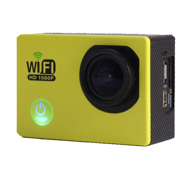 Wifi Car DVR Sports Camera 1080P Waterproof 2.0 Inch LCD