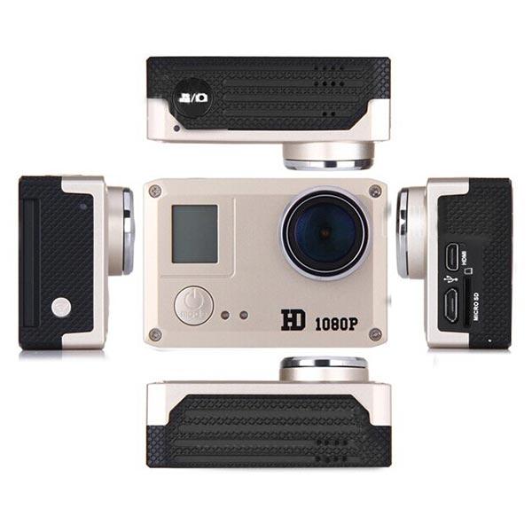 Action Sports Camera WiFi 1080P CMOS Sensor 170 Degree Wide Angle