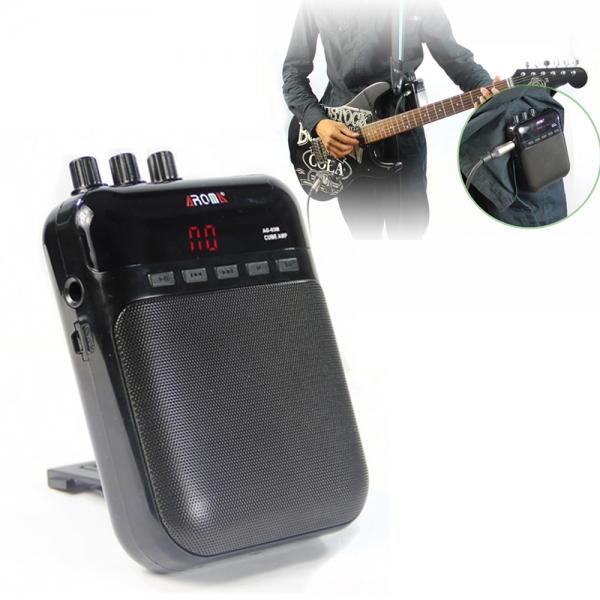 Portable Charging Mini Guitar Amplifier Black