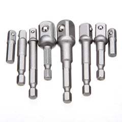 8pcs 1/4 Inch Hex Power Drill Driver Socket Adapter Extension