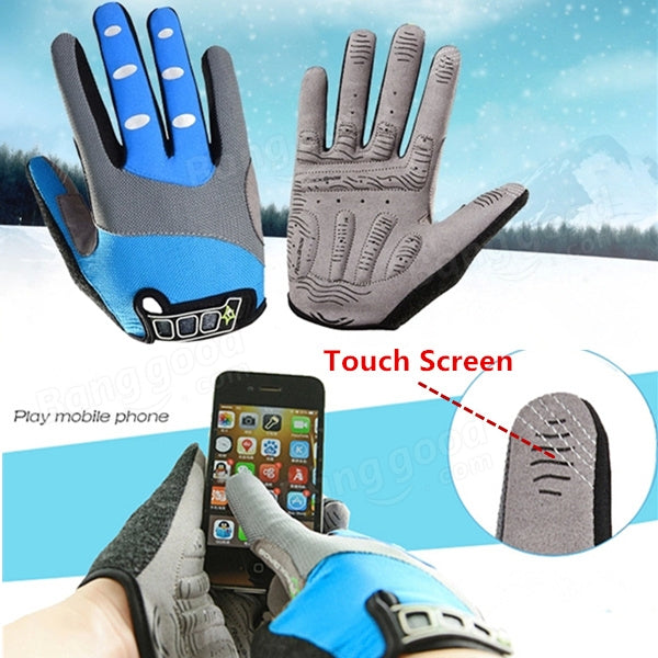 Winter Sports Cycling Skiing Touch Screen Shockproof Gloves