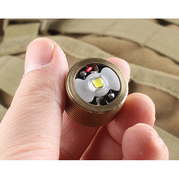 Convoy S2+ Black L2 7135x8 3/5mode EDC LED Flashlight 18650