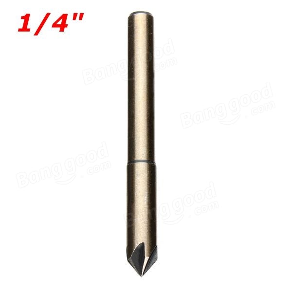 5pcs Imperial 5 Flutes 82 Degree Countersink Drill Chamfer Cutter Bit