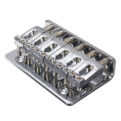 6 Saddle Hardtail Bridge Top Load 65mm Electric Guitar Bridge