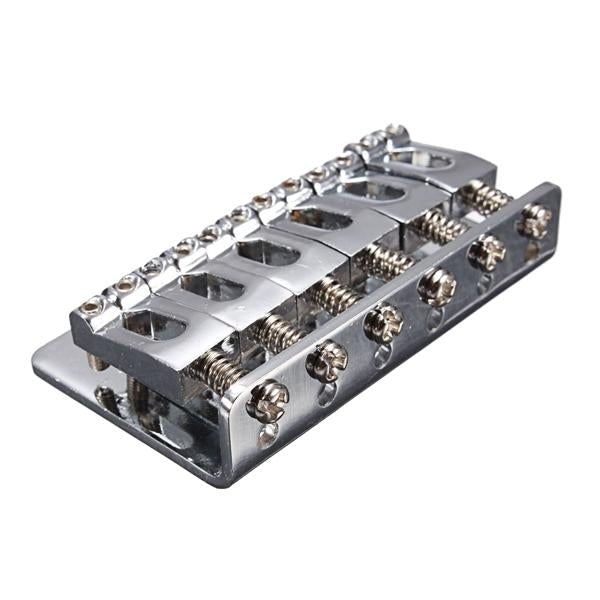 6 Saddle Hardtail Bridge Top Load 65mm Electric Guitar Bridge