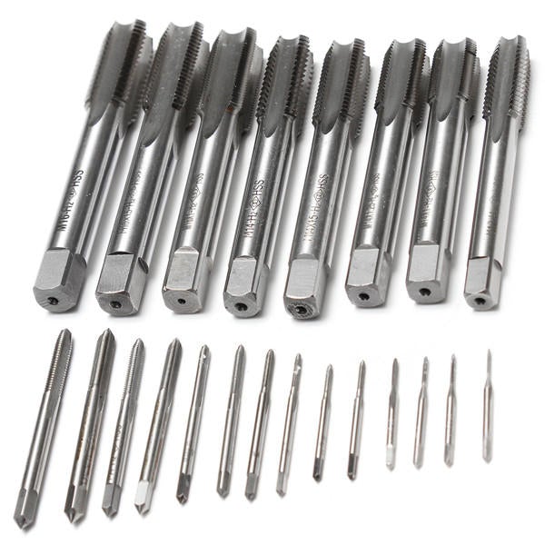 M1 to M16 Industrial HSS Metric Taper and Plug Right Hand Thread Screw Tap