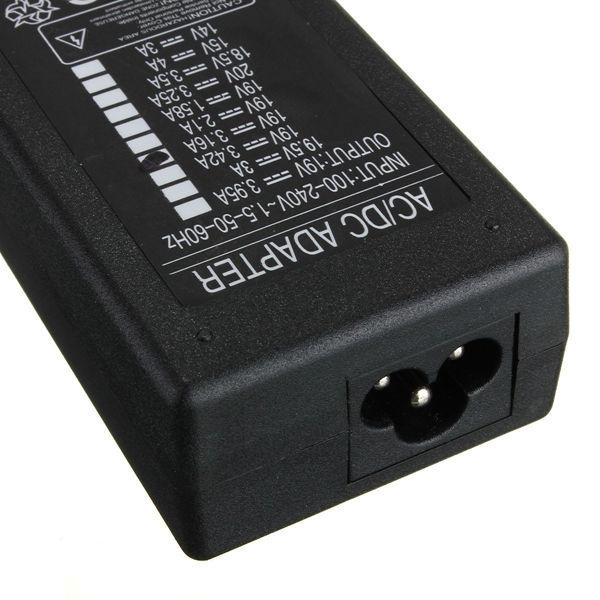 19V 3.16A 60W AC Power Adapter for Laptop
