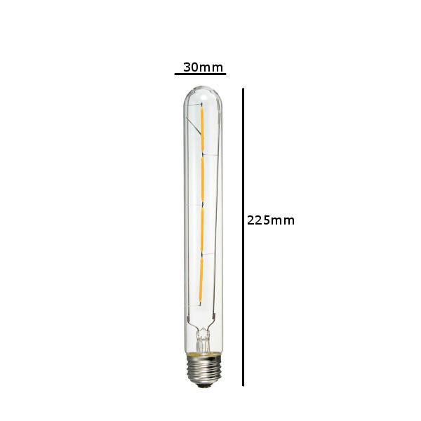 T225 E27 4W Warm White 400LM COB LED Filament Retro Edison Bulbs 110-240V