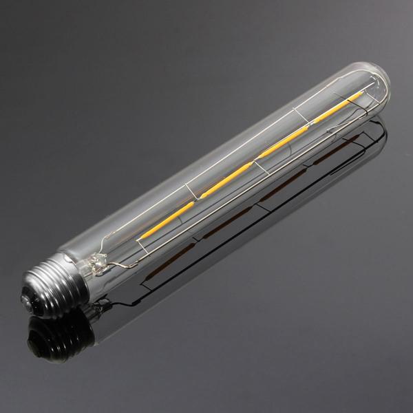 E27 4W Warm White 400LM COB LED Filament Retro Edison Bulbs 110-240V