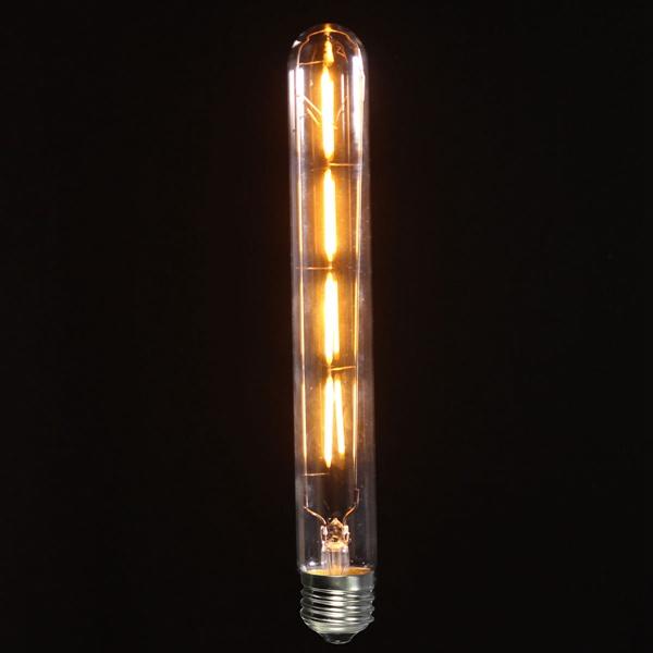 E27 4W Warm White 400LM COB LED Filament Retro Edison Bulbs 110-240V