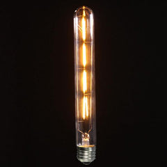 E27 4W Warm White 400LM COB LED Filament Retro Edison Bulbs 110-240V