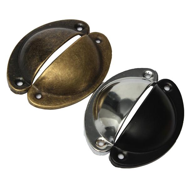 1pcs Shell Shaped Furniture Dresser Handle Cabinet Drawer Pull
