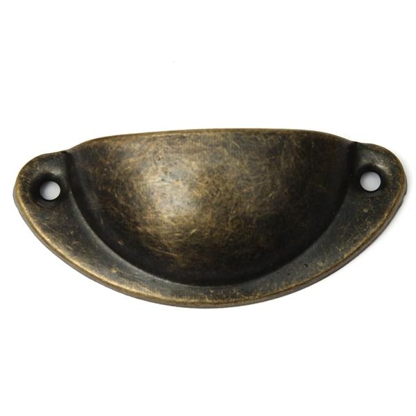 1pcs Shell Shaped Furniture Dresser Handle Cabinet Drawer Pull