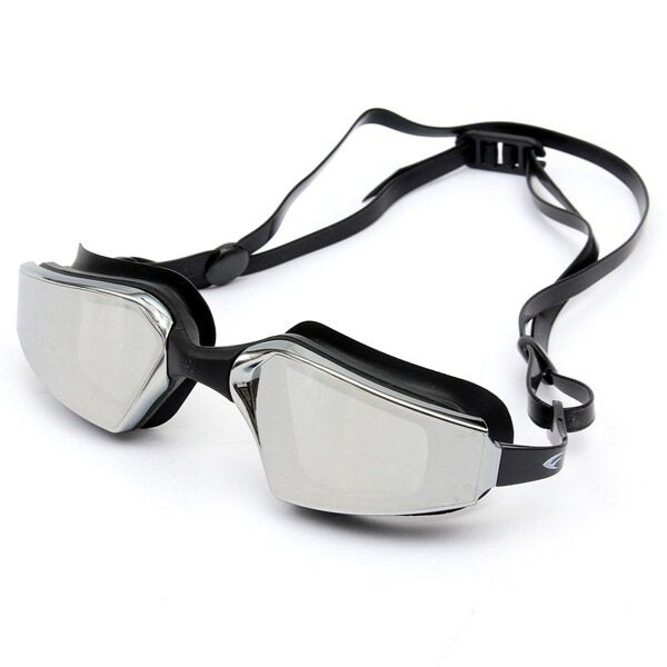 Plating Adult Swimming Goggles Adjustable Swimming Glasses