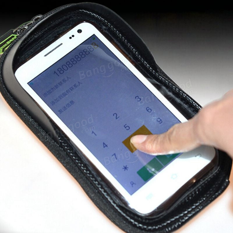 Bicycle Front Tube Bag Pannier Smartphone Bag Saddle Bag