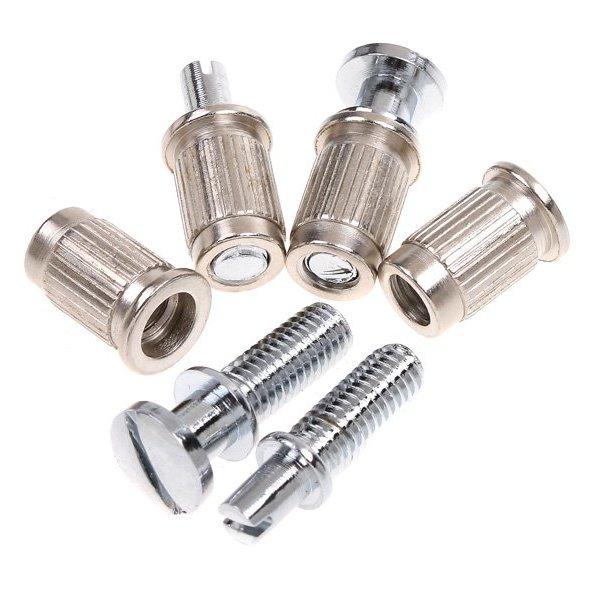 Electric Guitar Ponticello Tailpiece Bridge Full Set Sliver